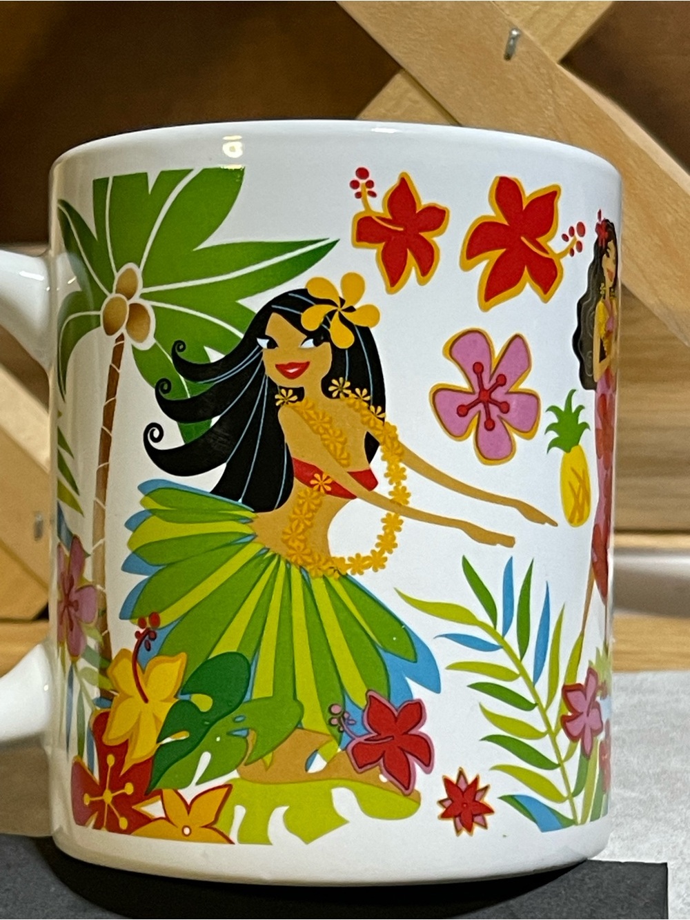 NWOT Tropical Hawaiian 12oz Ceramic Souvenir Mug